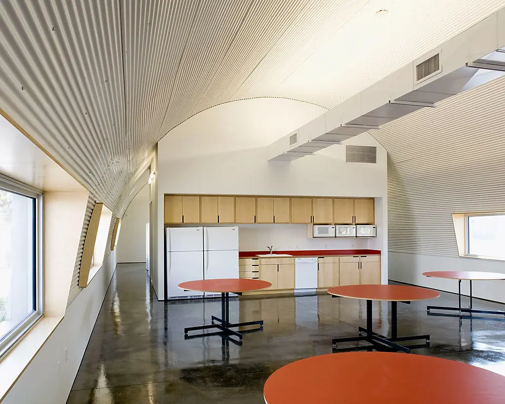 Commercial office building exterior