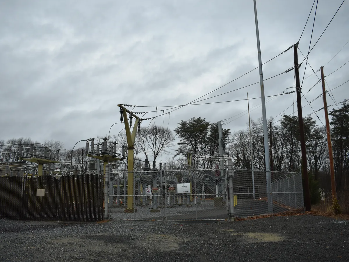 PSE&G's Lawnside substation in New Jersey, part of the delivery network that stays with your utility