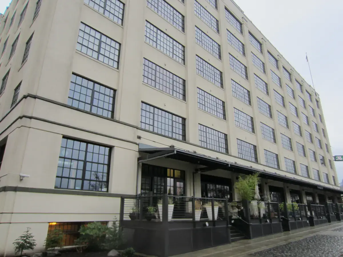 Warehouse and industrial building exterior